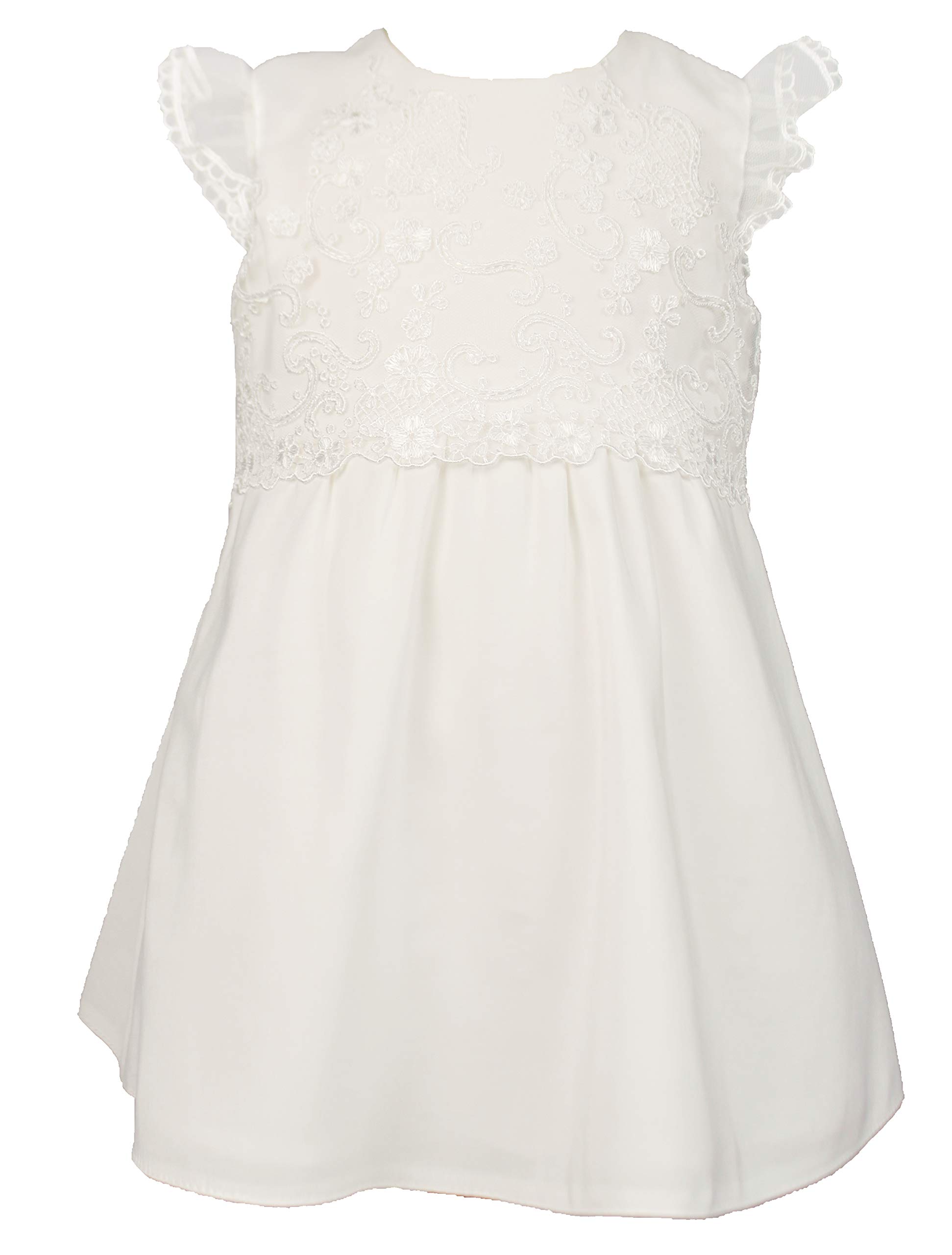 Capti Luisa Girls' Christening Dress - White - 3-6 Months