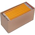 Amazon Basics Woodcased #2 Pencils, Pre-sharpened, HB Lead - Box of 150, Bulk Box