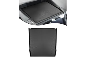 ANOWVI Dashboard Mats for Subaru Forester Accessories 2019-2023/ Crosstrek 2018-2023 / Impreza 2018-2023 Car Interior Silicone Material Dash Pad Liner (Upgrade,1 pcs Black Trim Dashboard Mat)