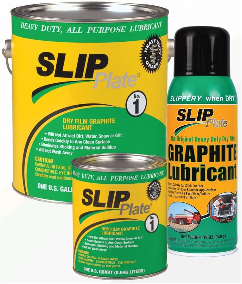 Slip Plate No. 1 Dry Graphite Lubricant (12) 12 Ounce