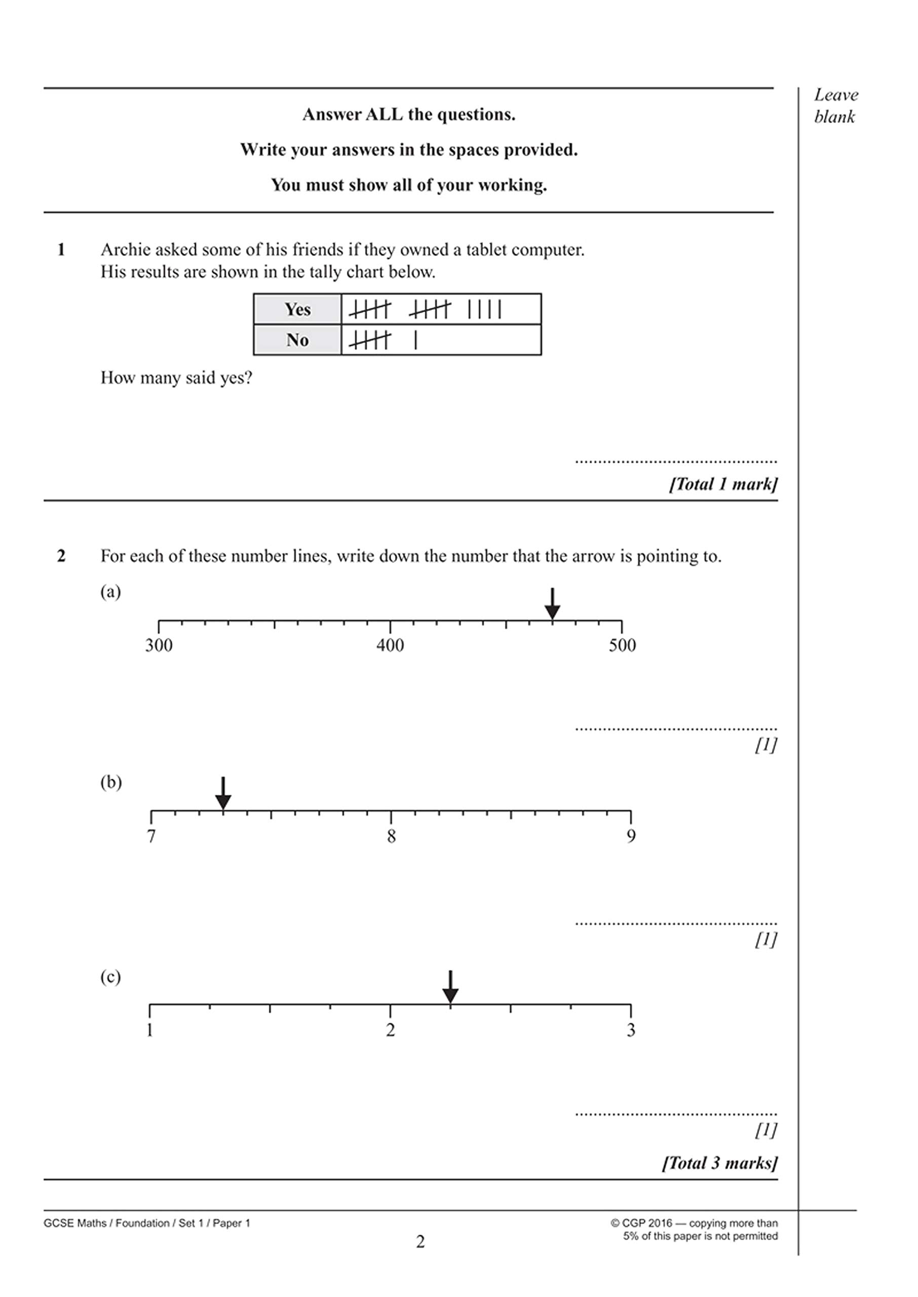 Gcse Maths Practice Papers Foundation For The Grade 9 1 Course Perfect For Catch Up And The 22 And 23 Exams Cgp Gcse Maths 9 1 Revision Amazon Co Uk Cgp Books Cgp Books Books
