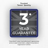 Tower T131001 Cordless Window Vac Cleaner with Battery 150ml 20W Cool Blue view 7