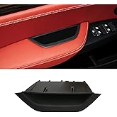 Jaronx for BMW X3 X4 Door Armrest Cover, Driver Side Door Armrest Handle Storage Compartment Cover Container Storage Box(Fits