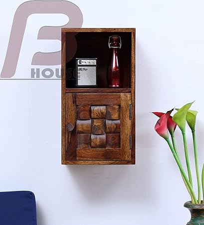 Bharat Furnish House Floating Book Shelves Kitchen Cabinets