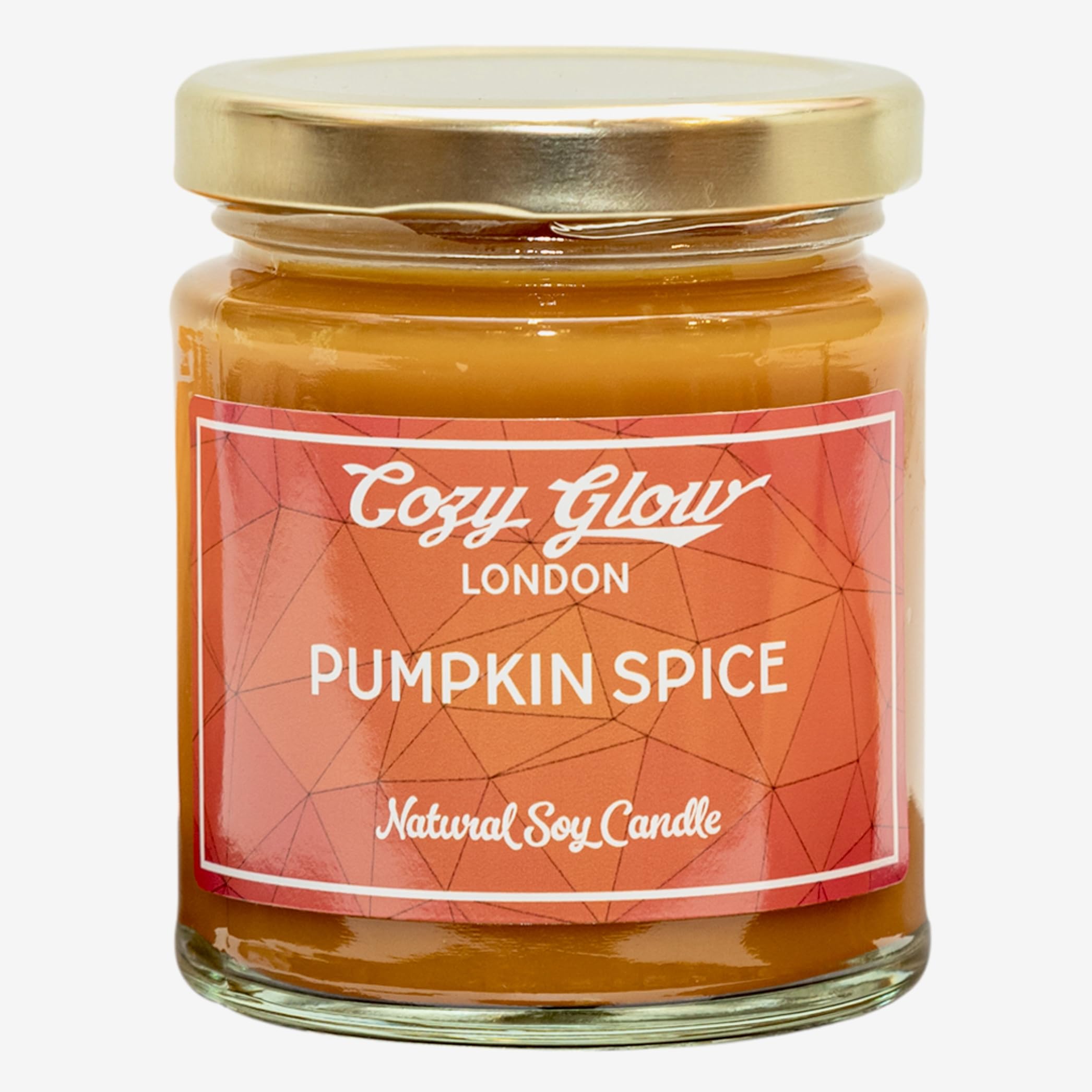 Cozy Glow Pumpkin Spice Soy Candle | Long Burning: up to 35 Hours | Perfect Autumn Home Fragrance Gift