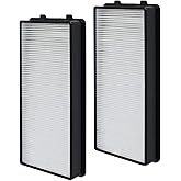 PUREBURG AT-OFL Replacement Filter Compatible with Homedics AT-PET01 AT-PET02 AR-45 Oscillating Tower Air Purifiers,2-Pack H13 HEPA Air Clean Dust