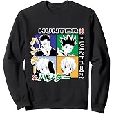Hunter X Hunter Grid Graphic Sweatshirt