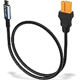 USB C to XT60 Adapter Cable, USB Type-C to XT60 Charging Cable, XT60 Female to USB C Adapter PD 140W 28V/5A Fast Charging Cab