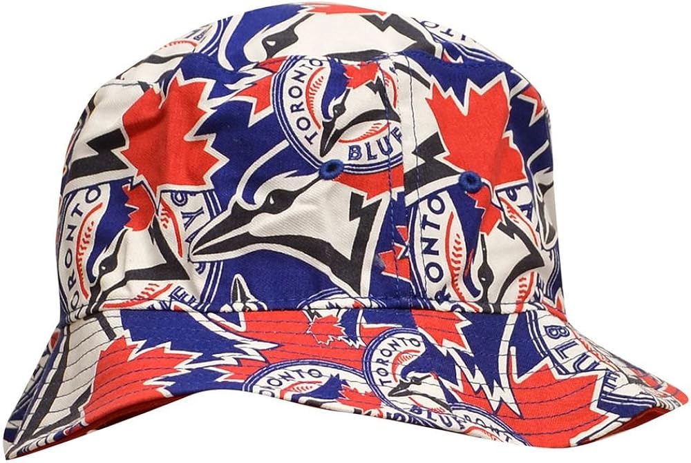 red blue jays bucket hat