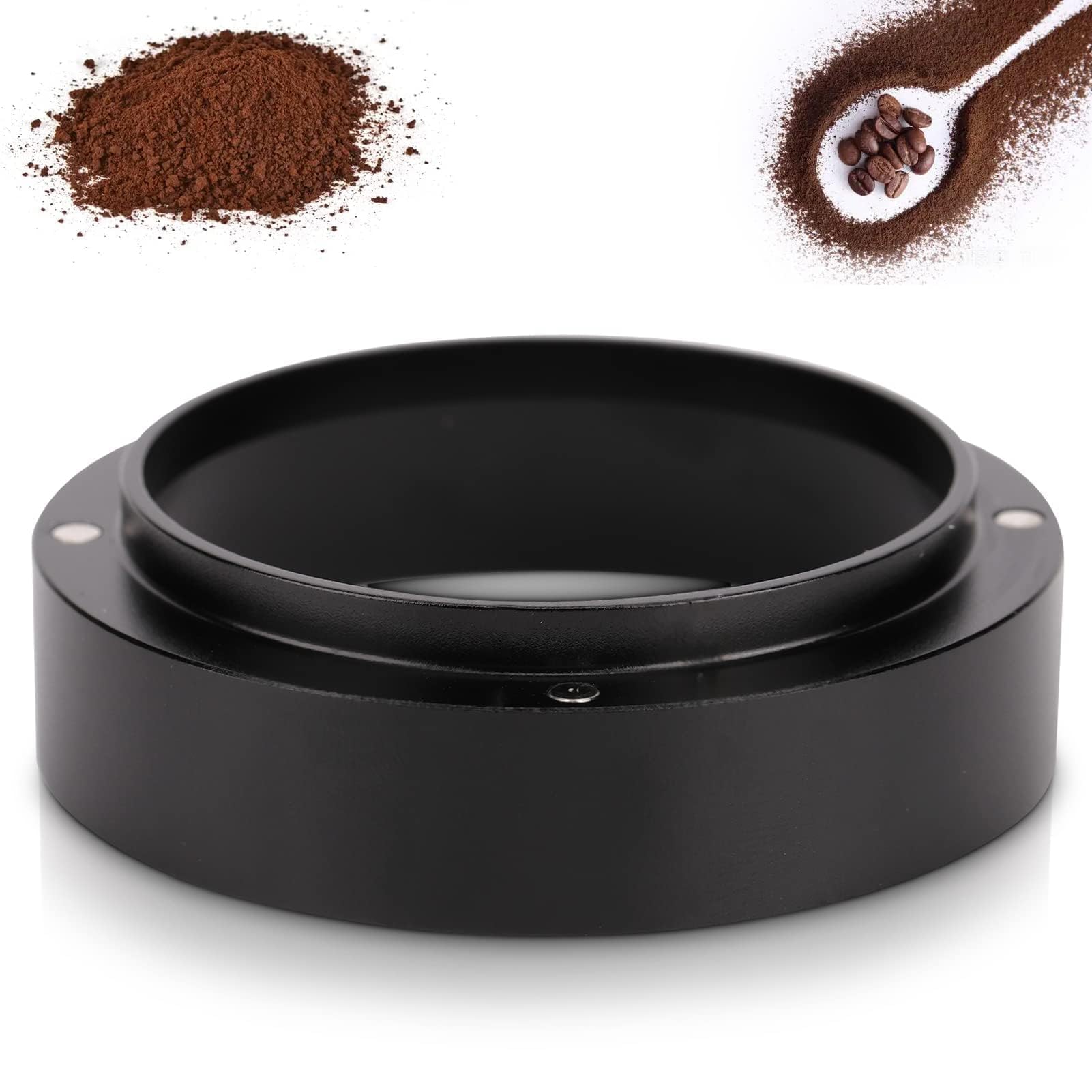 51mm Espresso Dosing Funnel, Magnetic Espresso Dosing Funnel Coffee Funnel Aluminum Replacement Funnels Accessories Compatible with 51mm Breville Portafilter