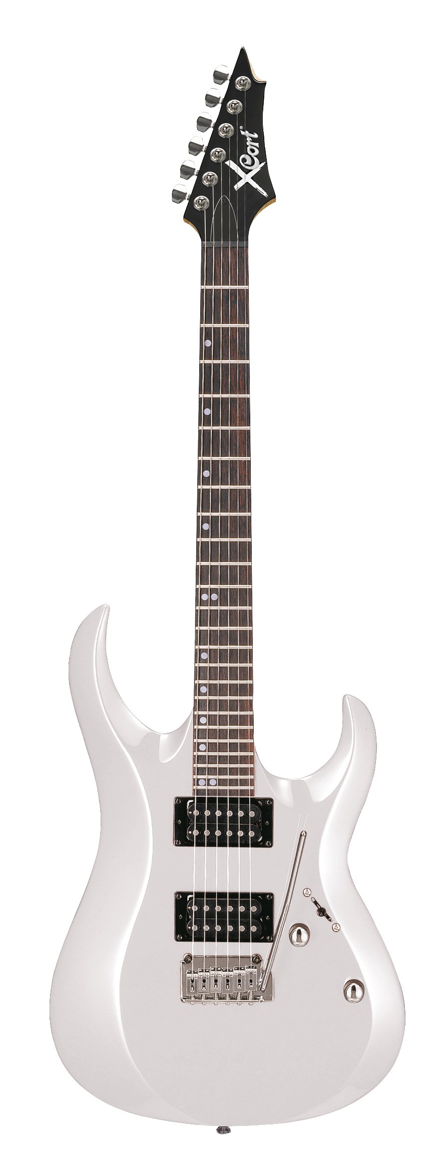 Cort x2 electric guitar Gloss White