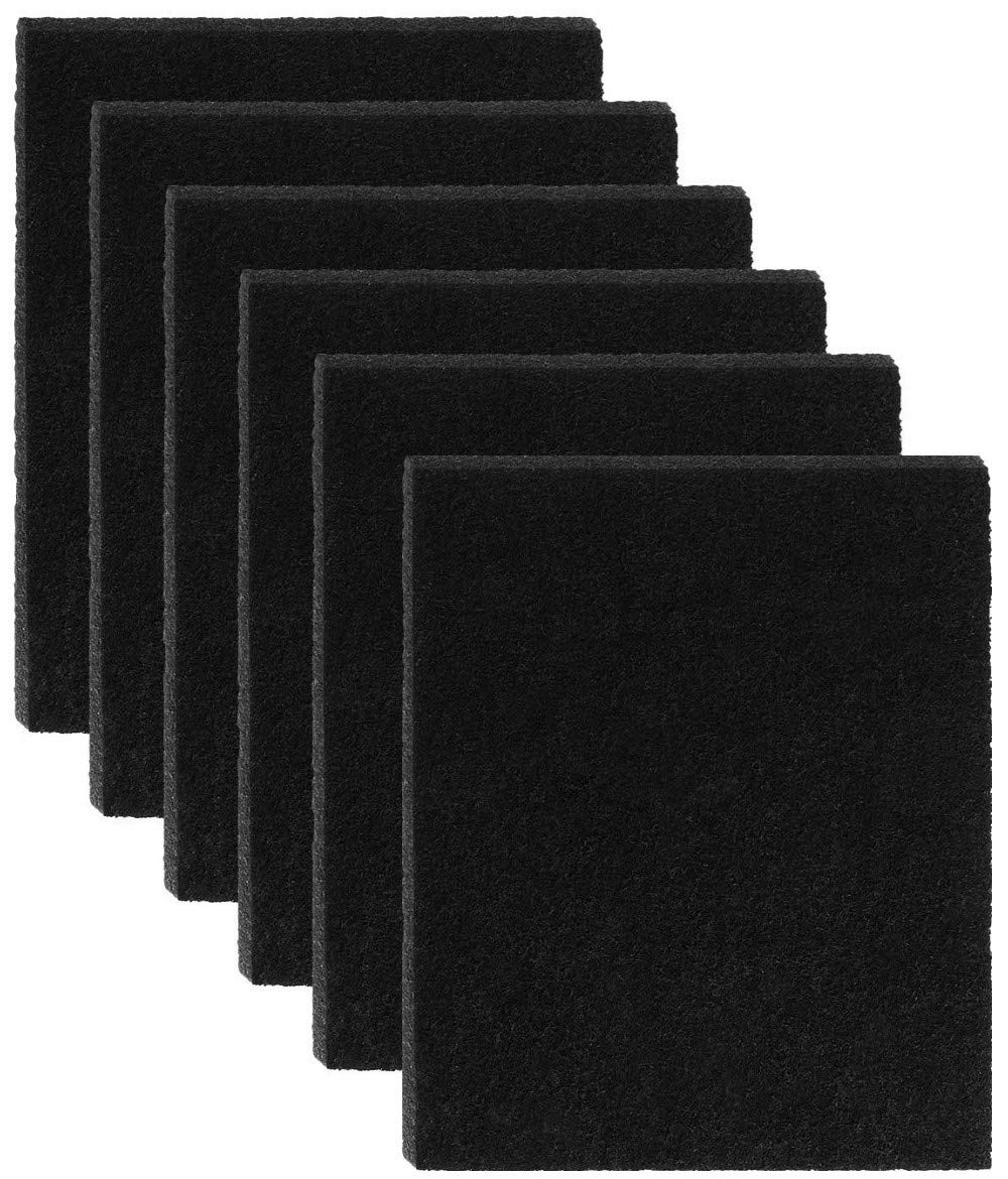 Activated Carbon Odour Filter For Joseph Joseph Food Waste Caddy And Bins - Replacement Filters For Kitchen Compost Bin - Fits Perfectly in all Bins And Caddy - 6 PACK