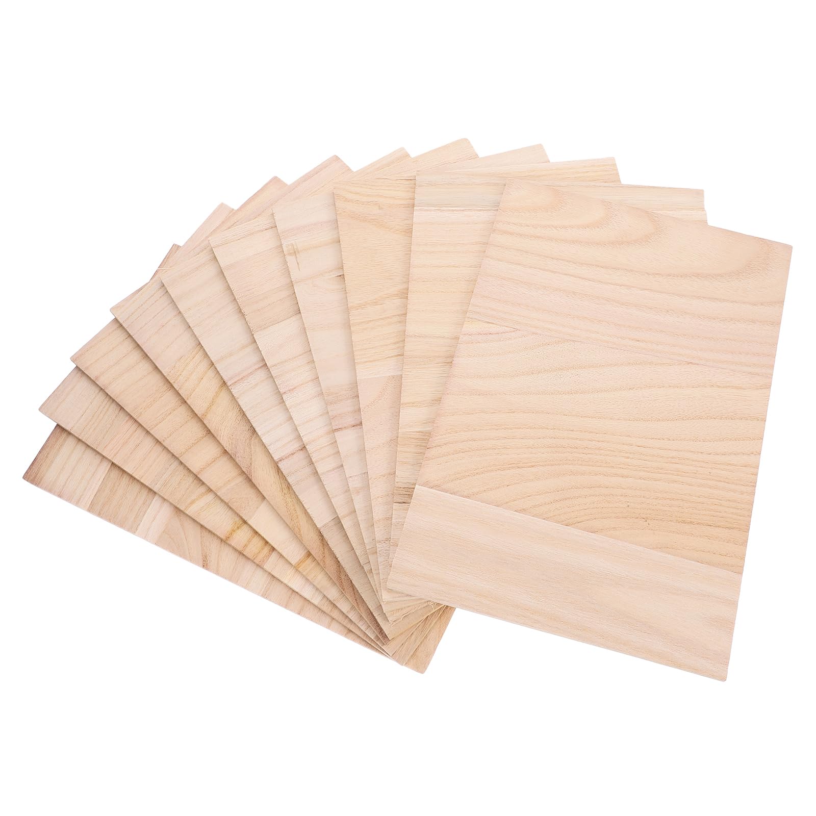 10Pcs Breaking Boards, Wood Breaking Board Taekwondo Kicking Professional Wood Breaking for Boxing Kickboxing Training Practice Thickness 0.6cm/0.24inch