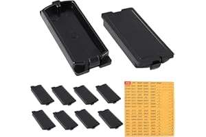 LRWZOV Circuit Breaker Filler Plate for Eaton Load Center 10 Pack, Fit 1 Inch Breaker Panel Blanks, with Electrical Panel Label