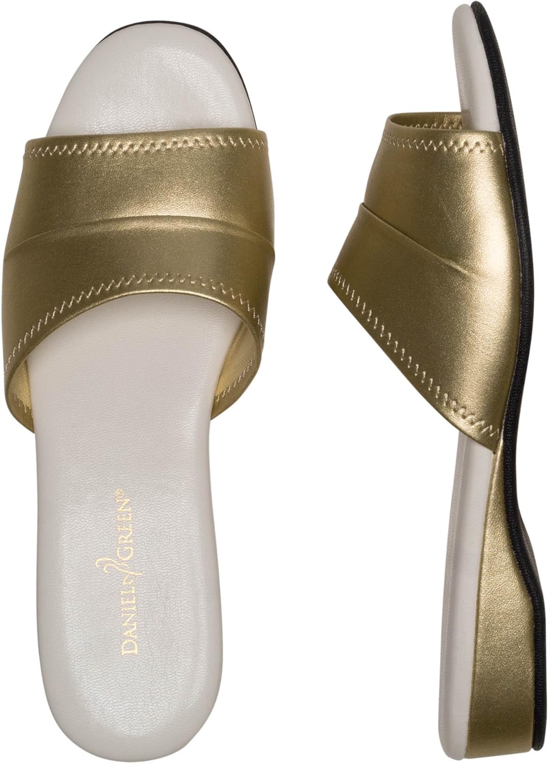 daniel green leather slippers