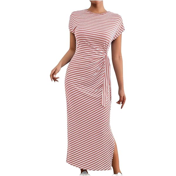 ワンピース Slit Neck Knitdress Knitted V Neck Slip Dress | Unison Label