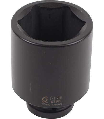 Sunex 584D 1" Drive Deep Impact Socket - 2-5/8" Size - Chrome Molybdenum Steel - View #9