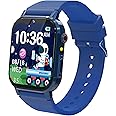 Phyulls Smart Watch for Kids with 32 Puzzle Games, HD Touch Screen Kids Watches with Video Camera Music Player Alarm Pedometer Flashlight 12/24 hr Educational Toys Birthday Gift for Boys Ages 4-12