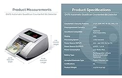 AccuBANKER D470 Quadscan 4-Way Orientation