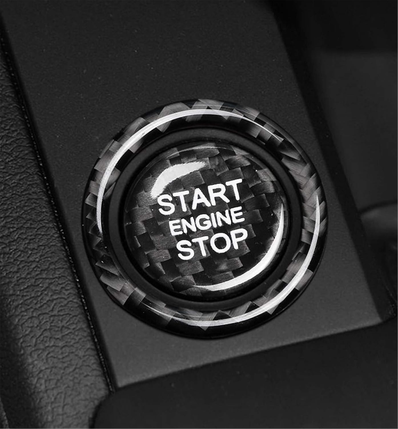 Dash Covers Pads Hors Carbon Fiber Engine Start Stop Switch Button Frame Decal Cover Trim For Audi A3 A5 A6 A8 Q3 Q5 Q7 Tt Sline Red Automotive Classiccakes Co Nz