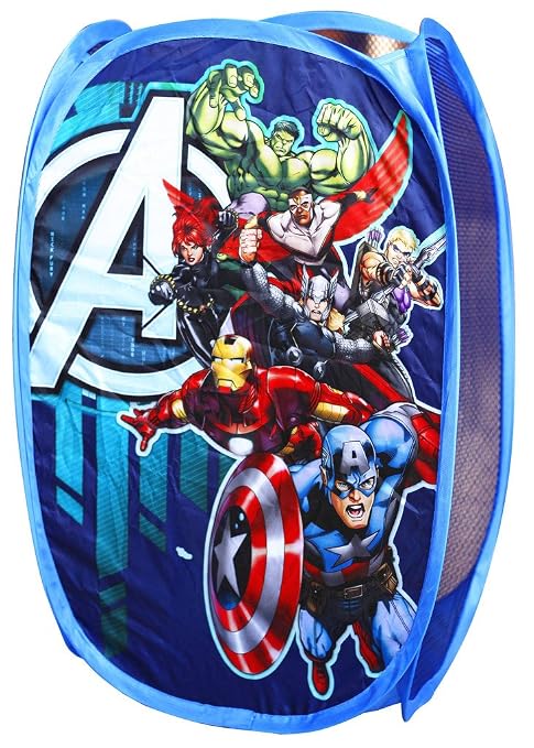 Home Storage Organization Blue Marvel Avengers Pop Up Laundry Bin Pop Up Laundry Hampers Blog Shindrainnovations Com