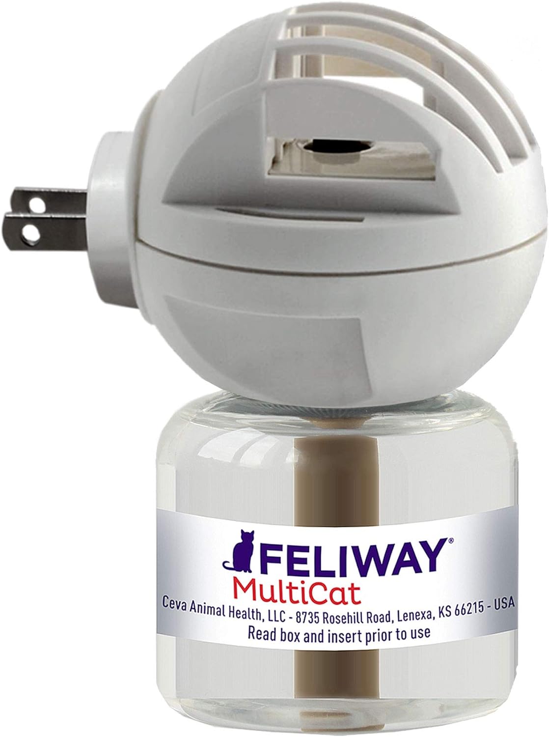 Feliway MultiCat Calming Diffuser Kit (30 Day Starter Kit), Vet Recommended, Reduce Fighting and Conflict Among Cats : Pet Supplies