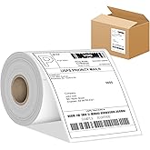 4”x6” Thermal Labels 250 Labels - BESTIKER 4x6 Shipping Labels 1 Rolls, Compatible Zebra 2844 Brother Rollo Direct Thermal Printer Label 4x6 Paper, 1” Core
