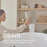Shnuggle Ellie Bath Toy Storage Caddy | Draining Organiser & Scoop view 4