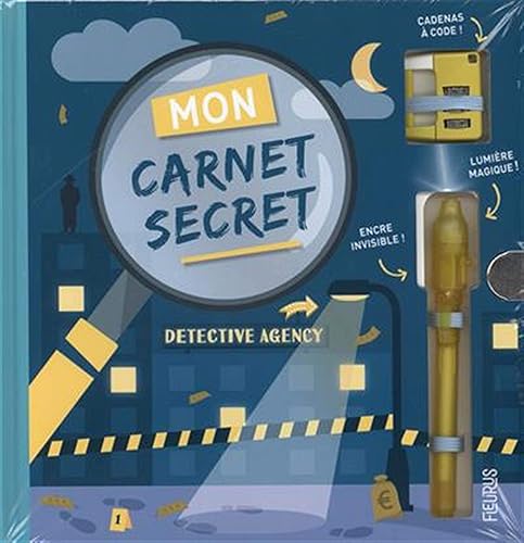 Download Mon carnet secret Top secret : Avec un stylo à encre invisible et un cadenas à code chiffré ! PDF