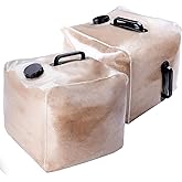 2 Pack Heavy Duty Pool Weight Plastic Sand Bags, 50 LB Universal Pool Weight for Above Ground Entry Systems, Steps and Ladders(Without Sand)