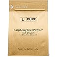 Pure Original Ingredients Raspberry Fruit Powder (4oz) Gluten-Free, Great in Smoothies & Desserts