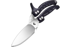 GAIFONGRE Poultry Shears Heavy Duty,Kitchen Shears,Multi-purpose Stainless Steel Kitchen Scissors for Christmas Turkey Food Rigid Bones, Chicken,Fish,Meat,Separable easy to clean thoroughly,Dishwasher Safe.