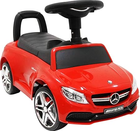 Amazon 期間限定価格 足けり乗用玩具 乗り物おもちゃ メルセデスベンツ Benz C63 Amg 子ども用 Benz C63 Coupe No638 Red 乗用玩具 三輪車 おもちゃ