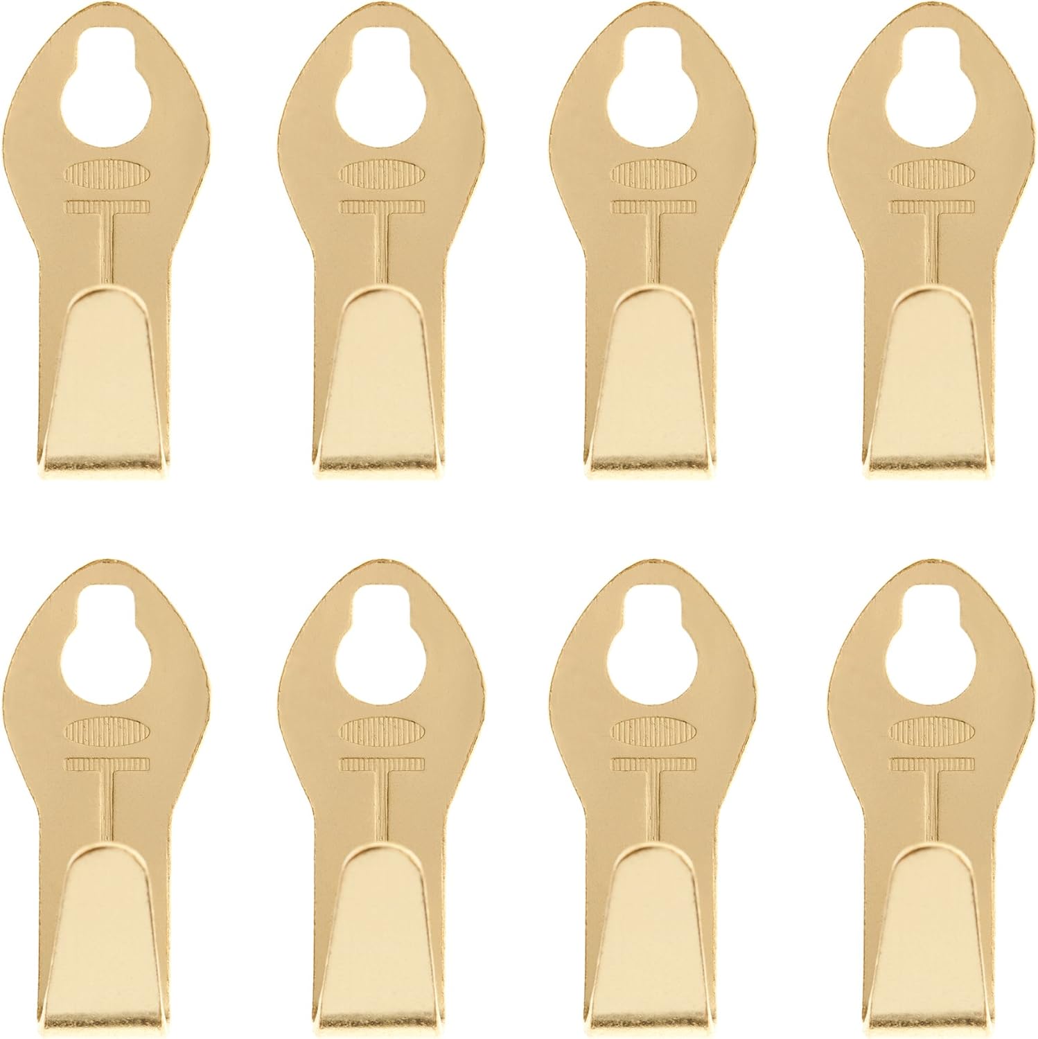 Takker Picture Hooks (8 per pack), Yellow|brown|orange|peach, Picture Hooks - 8 Pieces