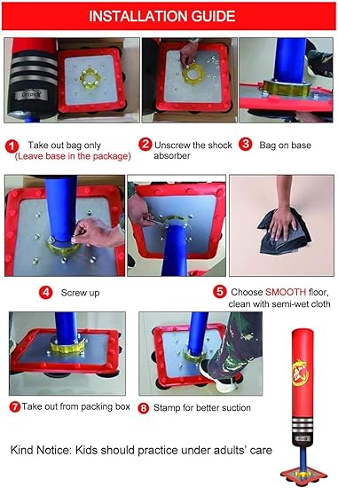 dripex freestanding punching bag