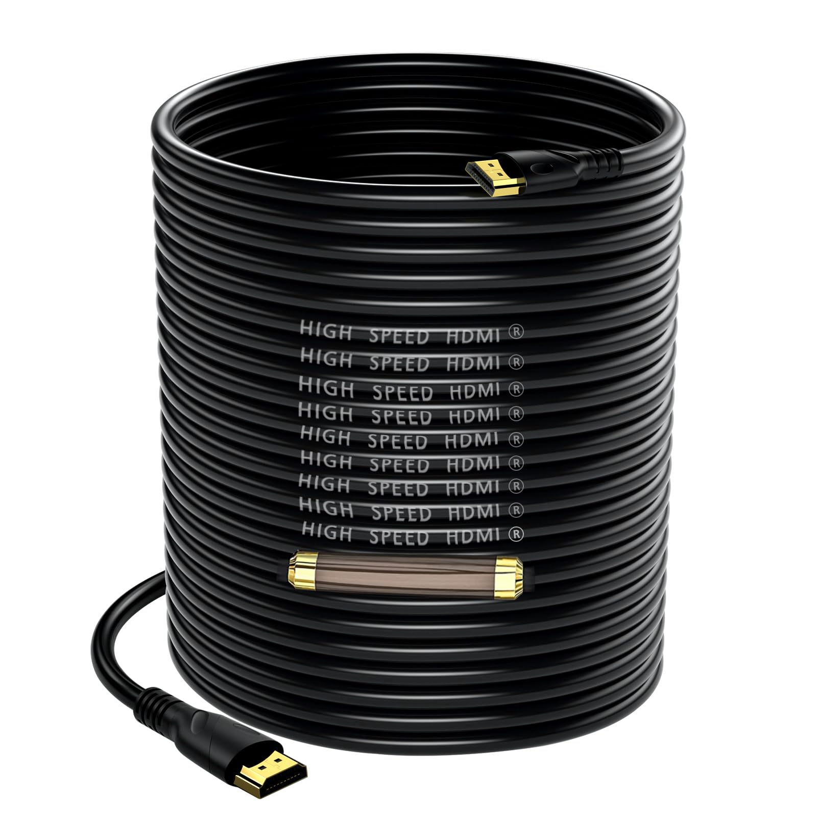 Jorenca 4K HDMI Cable 30m(HDMI 2.0,18Gbps) Ultra High Speed Gold Plated Connectors,Ethernet Audio Return,Video 4K@60Hz FullHD1080p 3D Compatible with HDTV,Blu-Ray,Xbox,Laptop,PS3/4/5/9,PC,ect — image 1