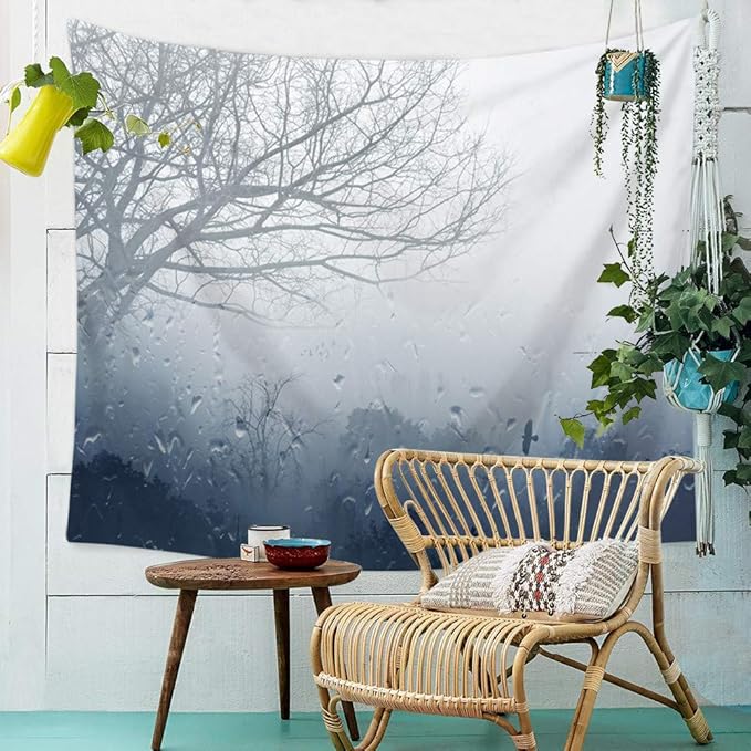 baotoushileitong Tapiz para Colgar en la Pared Serie Mandala Toalla de