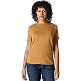 Carhartt Womens Relaxed Fit Lightweight Short Sleeve Garment Dye Pocket T-Shirt