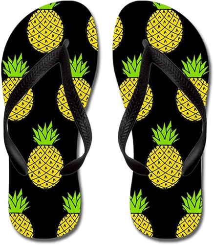 pineapple flip flops