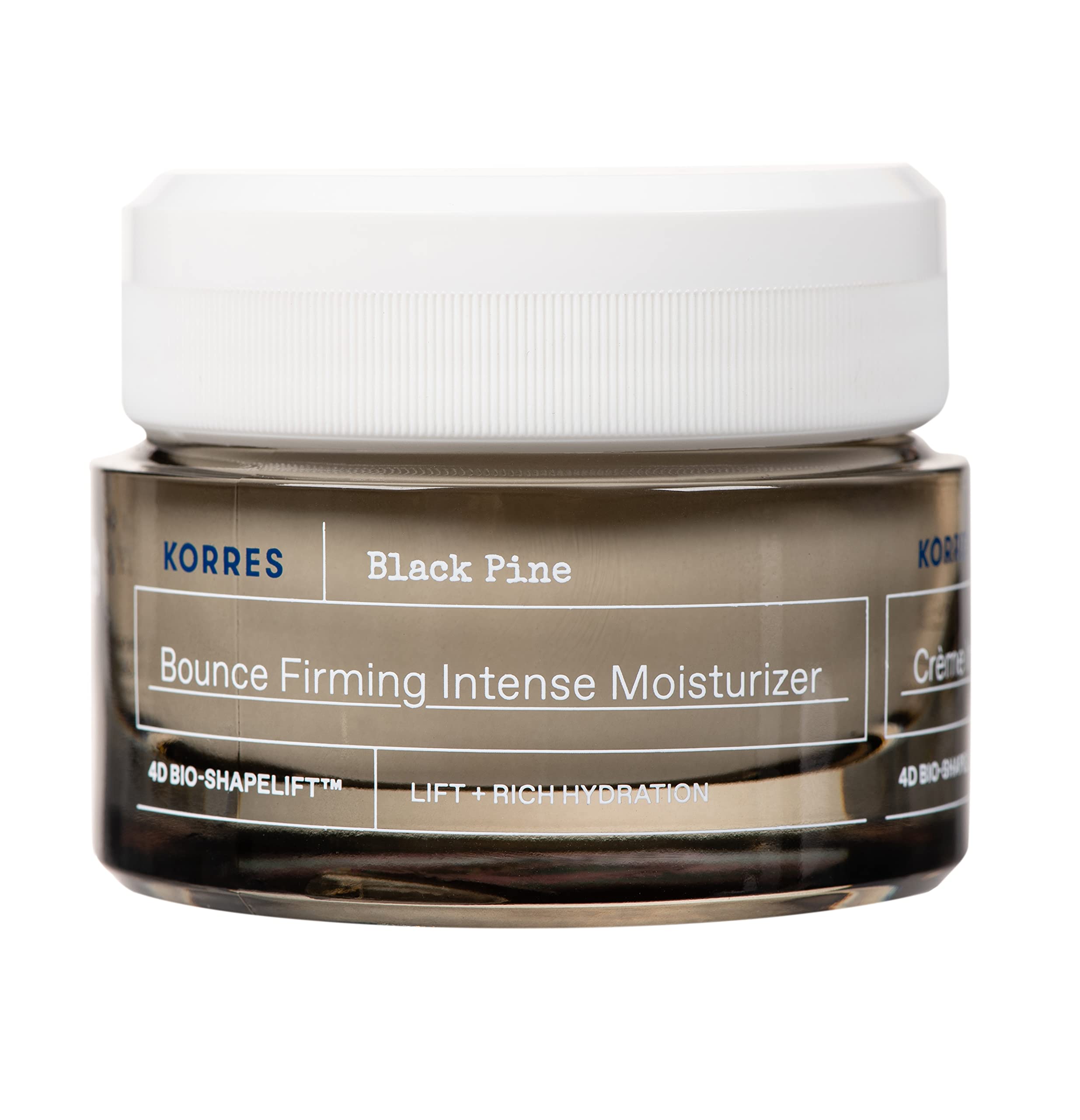 KORRES Black Pine 4D Bio-ShapeLift™ Firming, Intensive Moisturising Cream Vegan (Dry - Very Dry Skin)