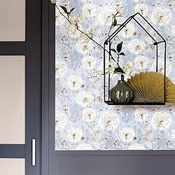 Nukofal Floral Peel and Stick Wallpaper Dandelion