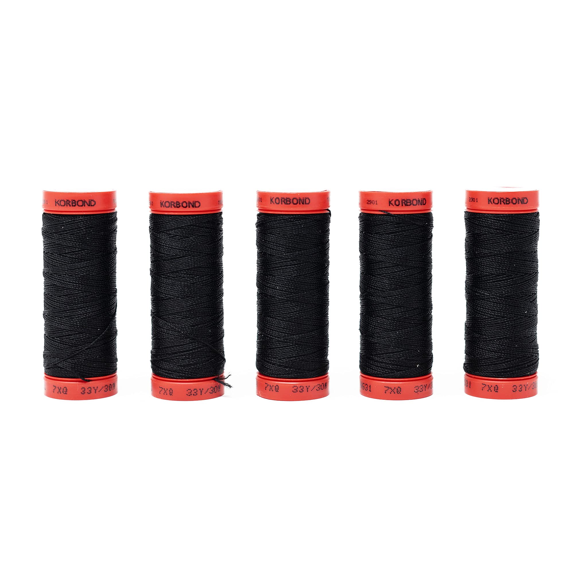 Korbond 30 m Top Stitch, Black (Pack of 5)