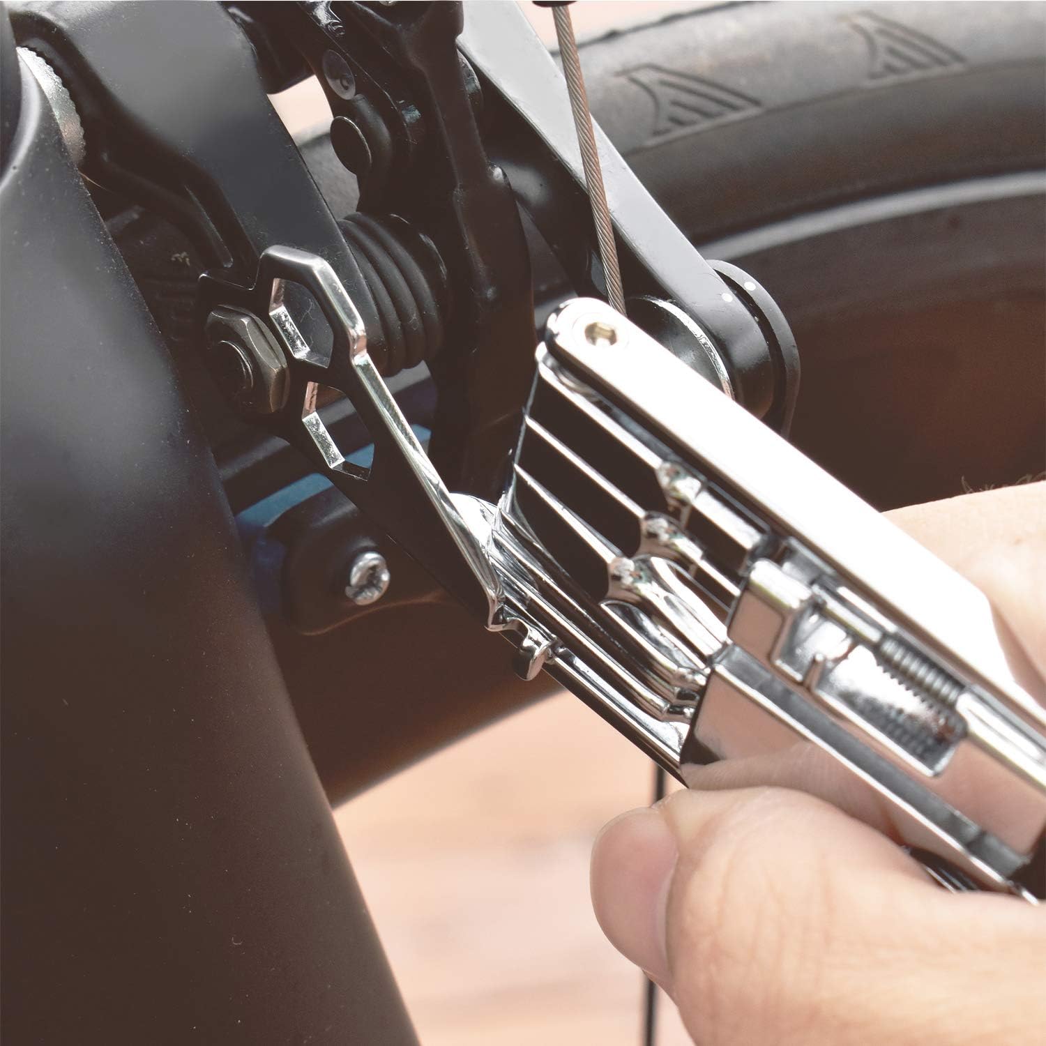 MARQUE MT 20 Bike Multitool – 20 in 1 Bicycle Multi Tool Repair Kit for Road and Mountain Bikers. Slim Profile with Chain Breaker, Perfect Road and MTB Cyclist Gift: Home Improvement