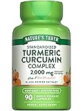 Nature's Truth Turmeric Curcumin Capsules | 2000mg