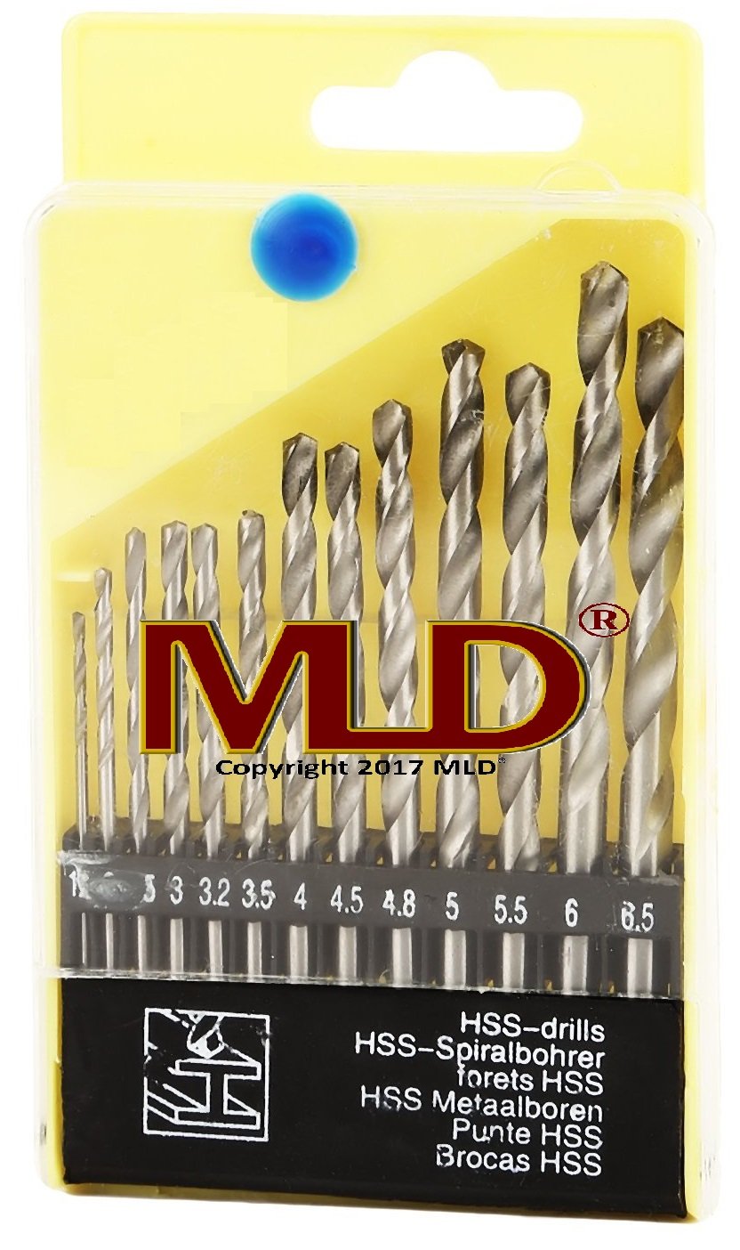 MLD For Acrylic Drill Bits Set for Wood, Malleable Iron, Aluminium