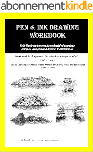 Download Pen and Ink Drawing Workbook Vol 4: Learn to Draw Pleasing Pen & Ink Landscapes (English Edition) PDF