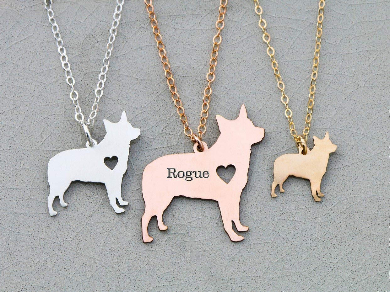 blue heeler necklace