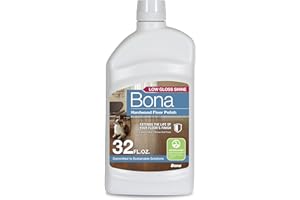 Bona Hardwood Floor Polish - 32 fl oz - Low Gloss Shine - Polish for Wood Floors - Protects and Renews Dull Flooring - Covers 500 sq ft