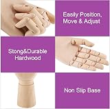 Shoze Wooden Hand 10" Articulated Hand Manikin for Arts Drawing Display view 5