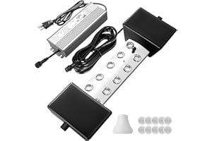 CEED4U Ultrasonic Fogger, 10 Head Ultrasonic Mist Maker, 7000ml/H 350W Mist Maker Fogger with Buoy IP67 Waterproof Power Supply for Pond Garden Lawn Rockery Greenhouse Halloween Decoration